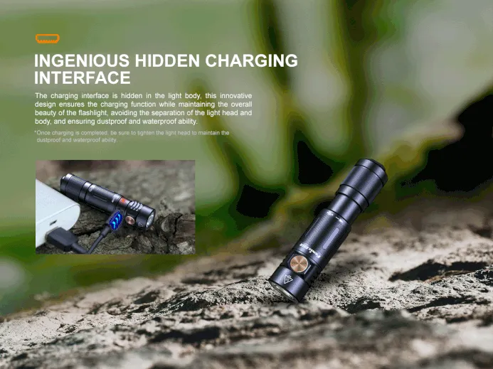 FENIX E05R Keychain Flashlight (Green)
