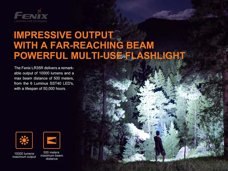 Fenix LR35R Flashlight