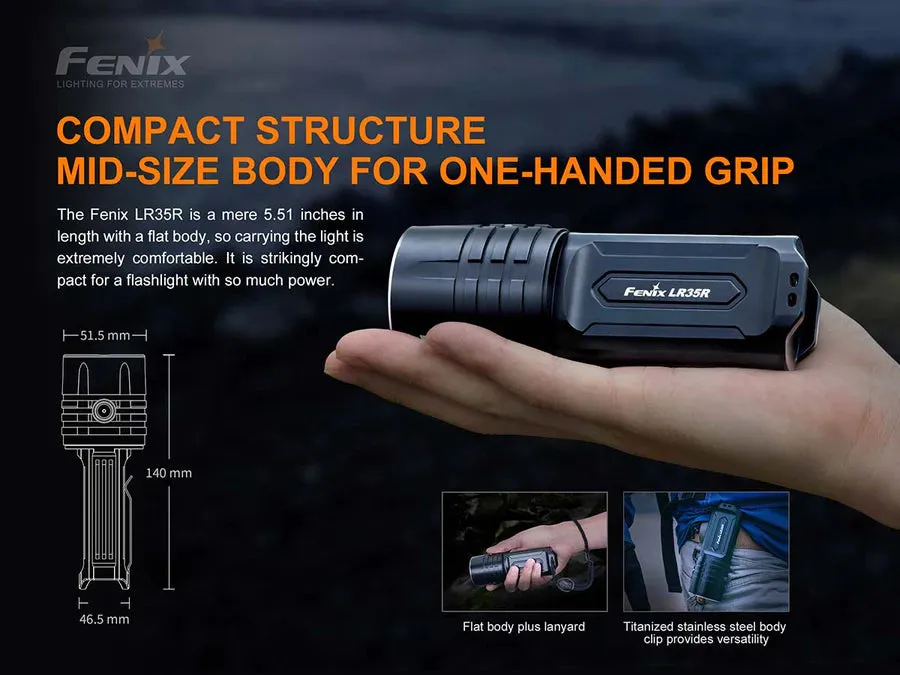 Fenix LR35R Flashlight