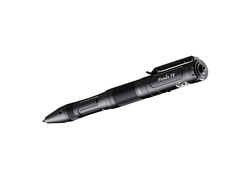 FENIX T6 Tactical Pen with LED Flashlight - Black