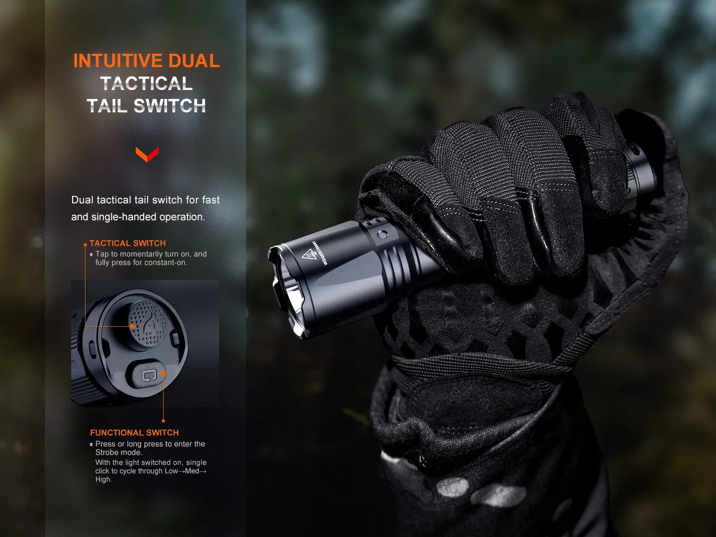 Fenix TK11R Compact Tactical Flashlight