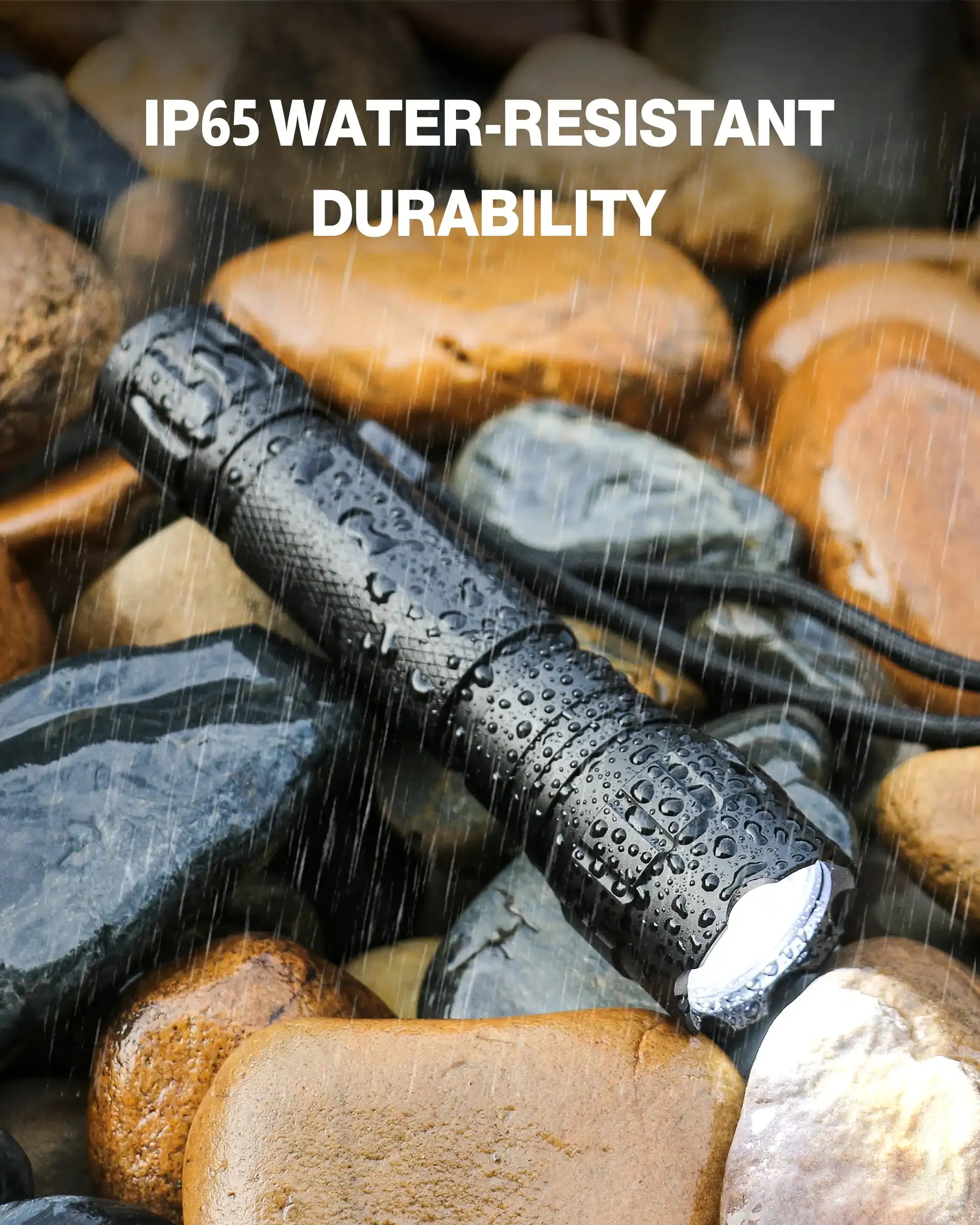 Feyachi FL11-MB Tactical Flashlight - 1200 Lumen Picatinny Mount