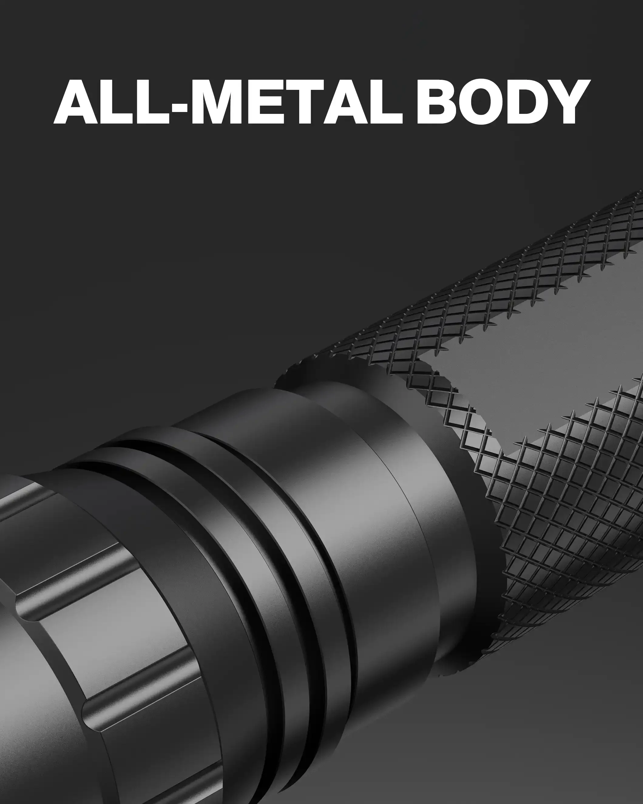 Feyachi FL11-MB Tactical Flashlight - 1200 Lumen Picatinny Mount
