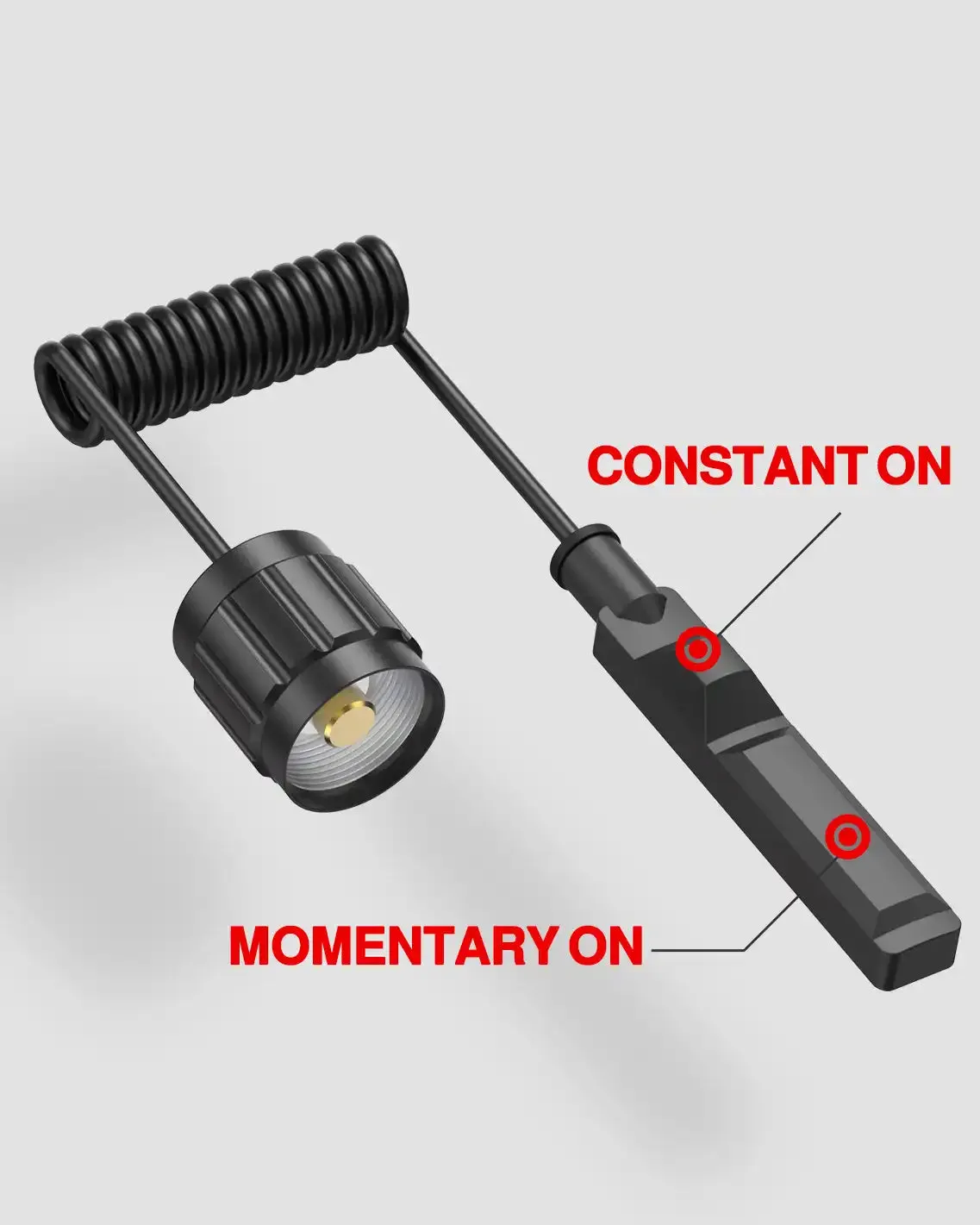 Feyachi FL17 Weapon Light - 1200 Lumen Tactical Flashlight