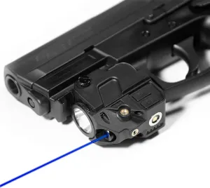 Firefly V2 Flashlight Laser Sight | Strobe Function | Combat Veteran Owned Company | Pistols | Rifles | 220 Lumens | Magnetic Charging | Laser Flashlight Combo for Handgun Pistol Hand Gun | Gun Light