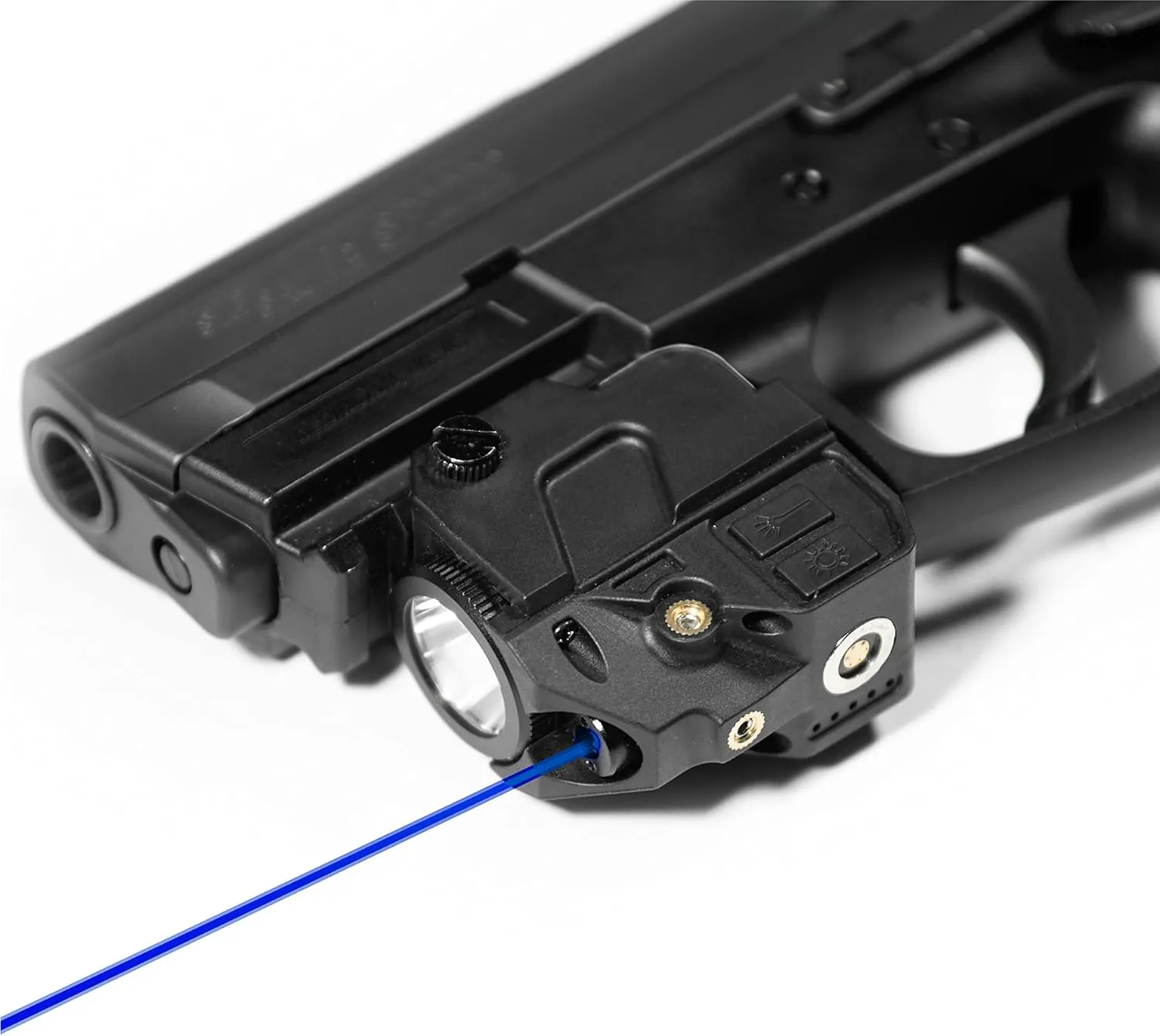 Firefly V2 Flashlight Laser Sight | Strobe Function | Combat Veteran Owned Company | Pistols | Rifles | 220 Lumens | Magnetic Charging | Laser Flashlight Combo for Handgun Pistol Hand Gun | Gun Light