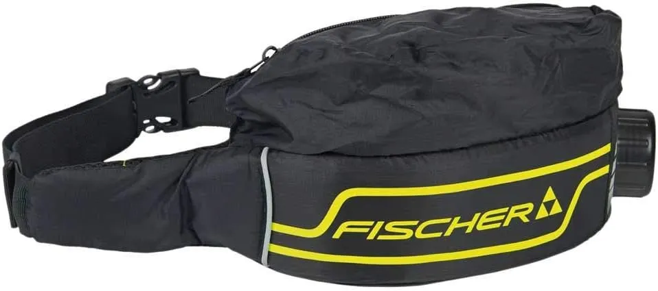 Fischer Unisex - Adult Professional Drink Belt, Black/Yellow, One Size