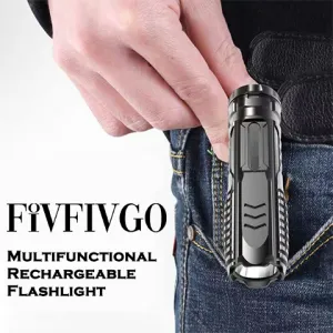 Fivfivgo™ Multifunctional Rechargeable Flashlight
