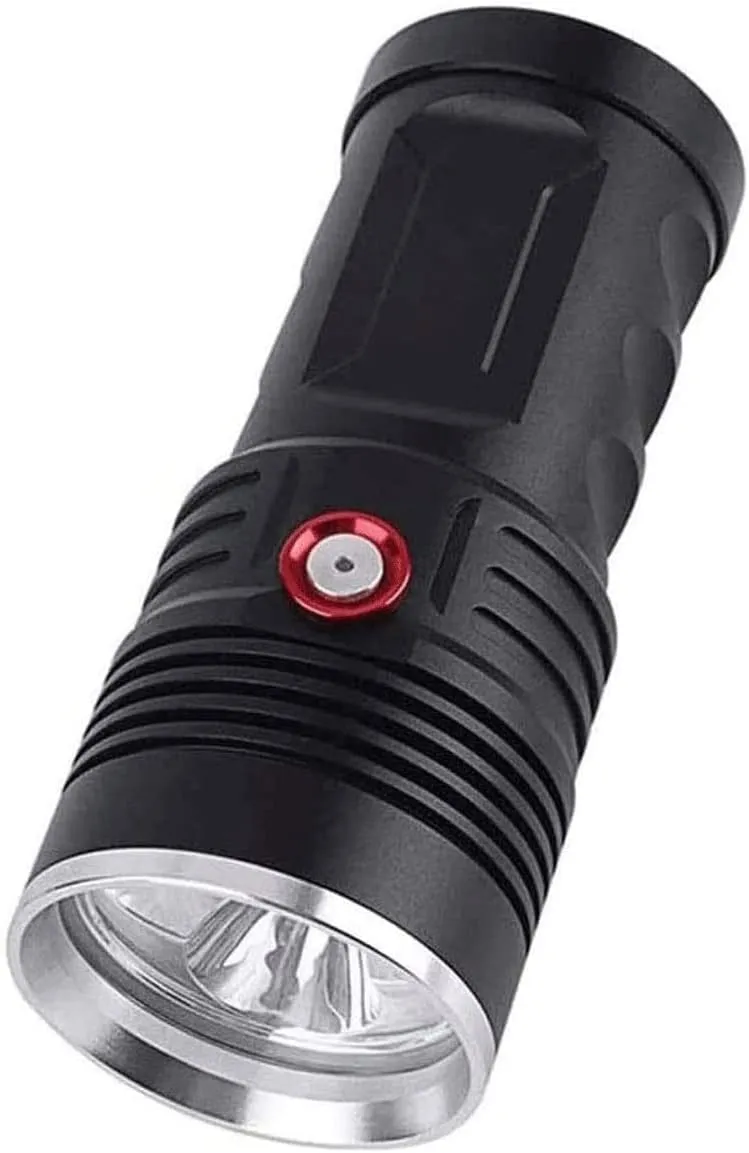 Flashlight 1000 High Lumens, Mini Handheld Flashlight with, Zoomable, IPX5 Waterproof, USB Tactical Flashlight for Camping, Dog Walking,