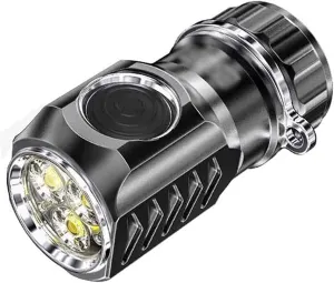 Flashlight Lighting Lamp Mini Flashlight,Portable LED Flashlight 6 Modes Tactical Flashlight for Camping Accessories, Emergency Gear