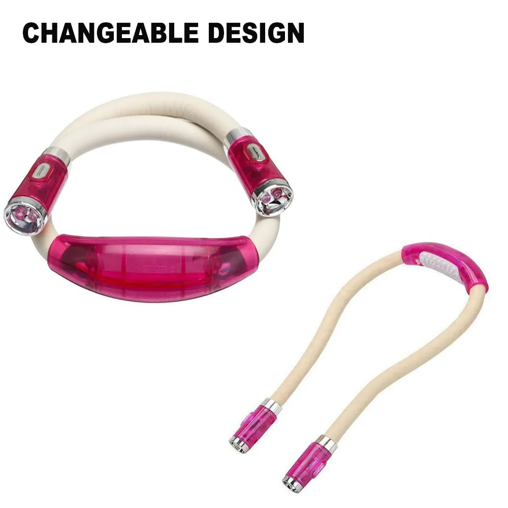 Flexible Handsfree LED Hanging Neck Light Book Reading Camping Light Lamp