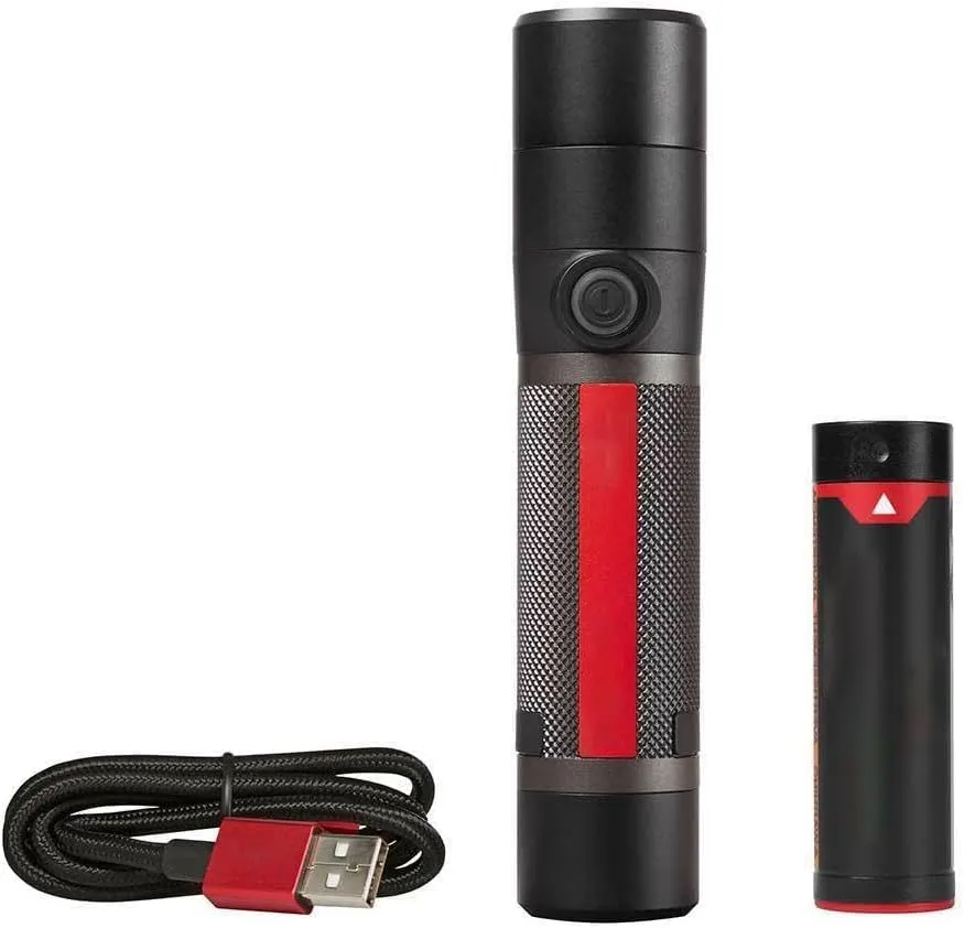 for Milwaukee USB Rechargeable 1100L Twist Focus Flashlight   TPT Premium cart