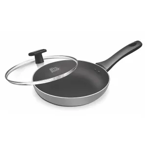 Fry Pan With Lid-Blackpearl-Induction (Milton Procook)