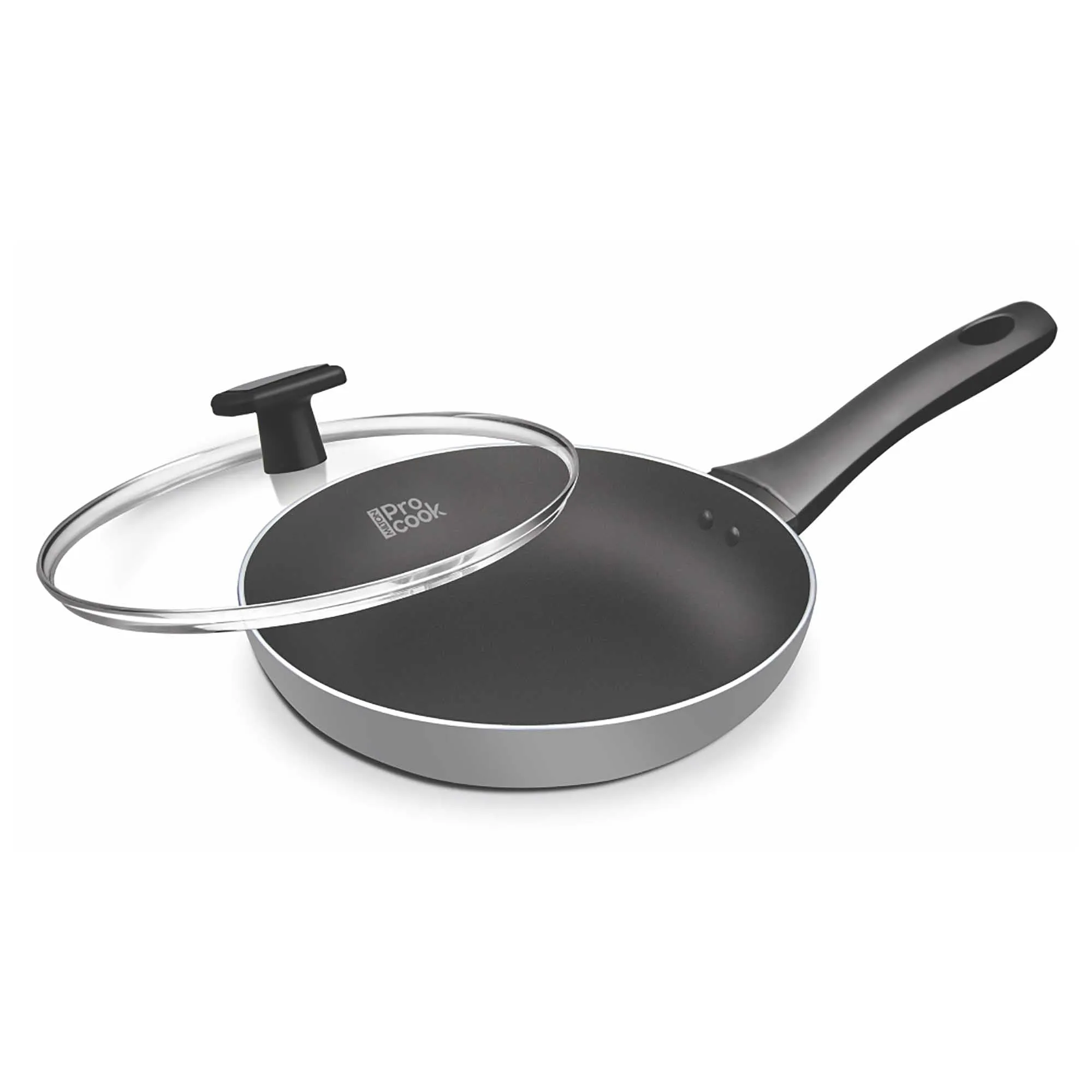 Fry Pan With Lid-Blackpearl-Induction (Milton Procook)