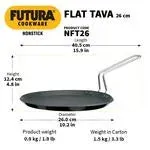 FUTURA NON-STICK  TAWA 26CM (NT26)