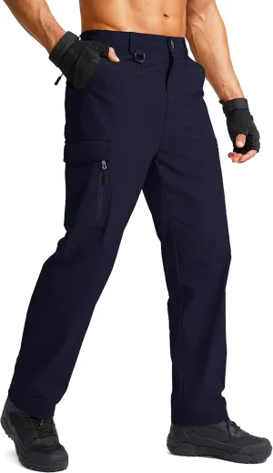 G Gradual Men's Hiking Cargo Pants Water Resistant Quick Dry Lightweight Outdoor Tactical Pants for Men with Multi Pocket