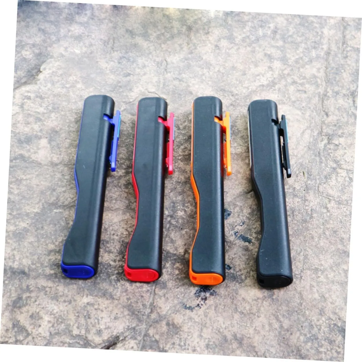 Gadpiparty Pocket Pen Light Camping Night Light Rechargeable Magnetic Strip Rotating Head Red Flashlight Ideal for Work Emergency Auto Repair