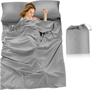 GALPADA Hotel Sleeping Bag Breathable Travel Sleep Sack for Adults Backpacking Camping Compact Portable