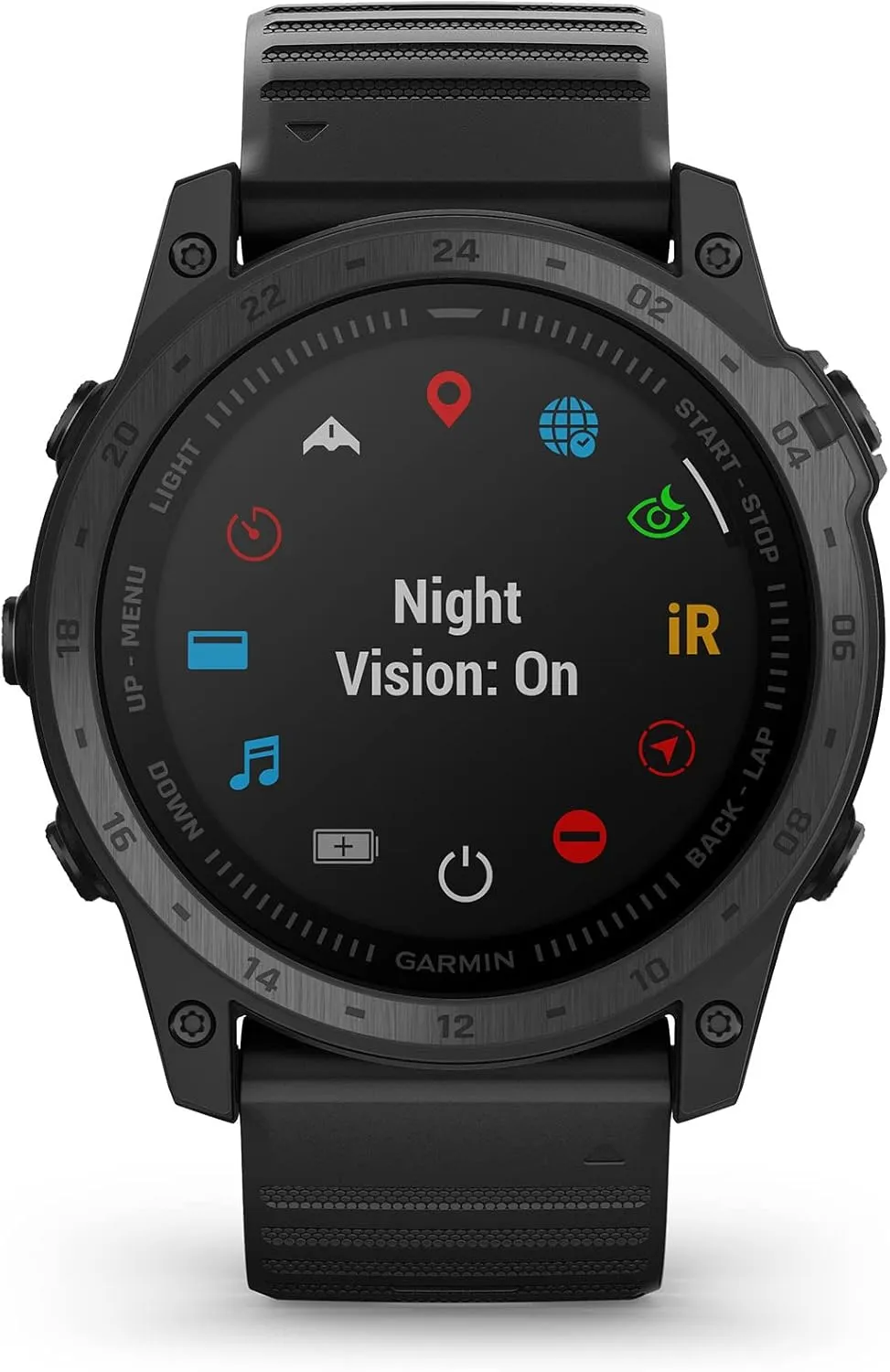 Gamin tactix 7, Standard Edition, Ruggedly Built Premium Tactical GPS Watch with Silicone Band