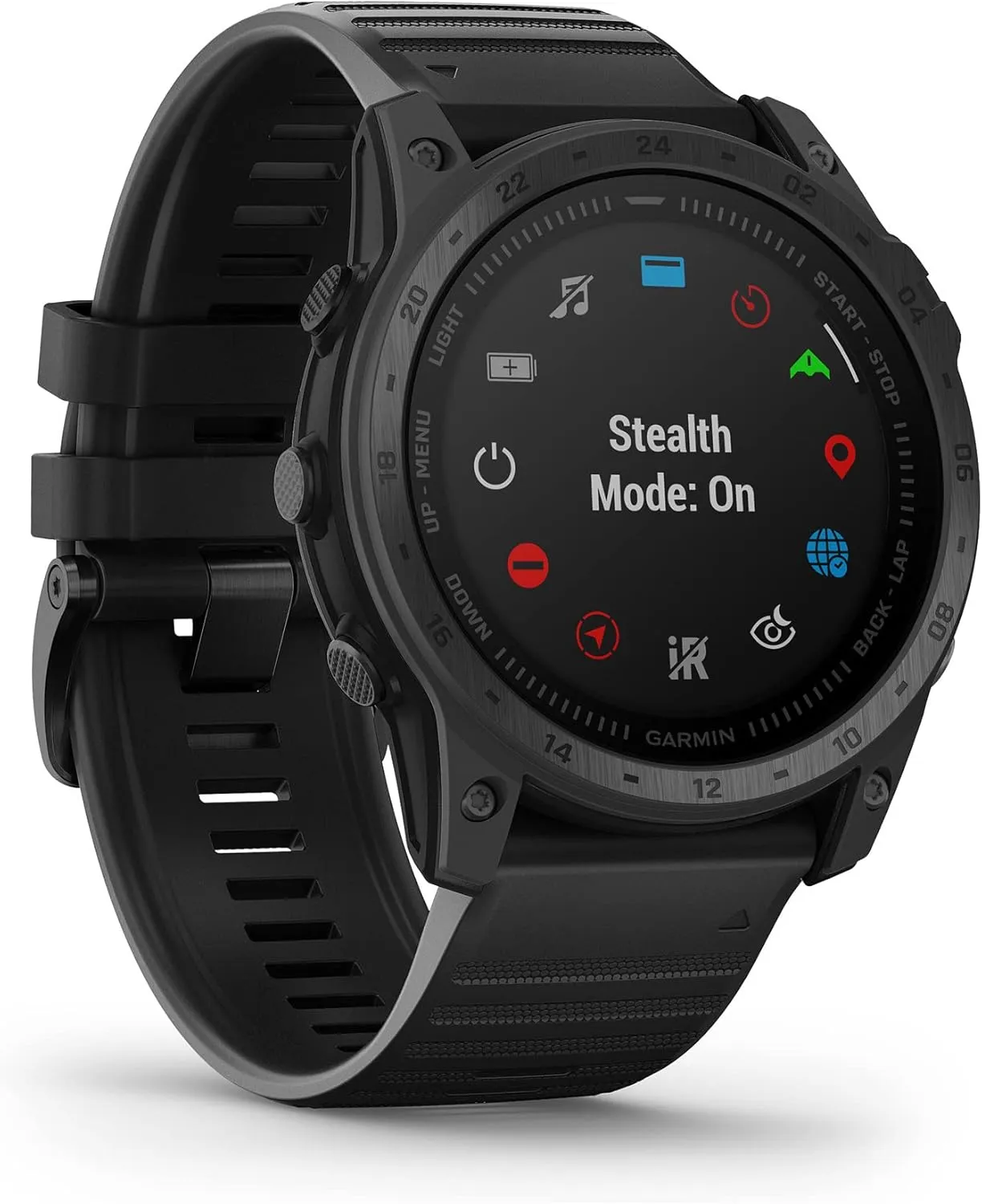 Gamin tactix 7, Standard Edition, Ruggedly Built Premium Tactical GPS Watch with Silicone Band
