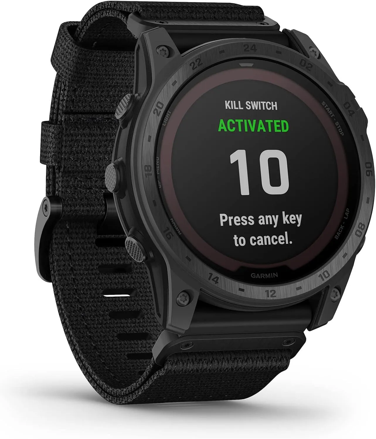 Garmin tactix 7, Pro Ballistics Edition, Ruggedly Built Tactical GPS Watch with Solar Charging Capabilities, Applied Ballistics and Nylon Band,Black