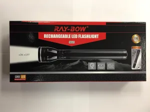 GG-3C 150-Lumens Rechargeable LED Flashlight   1 Led Penlight, 100-240V (Worldwide Use)