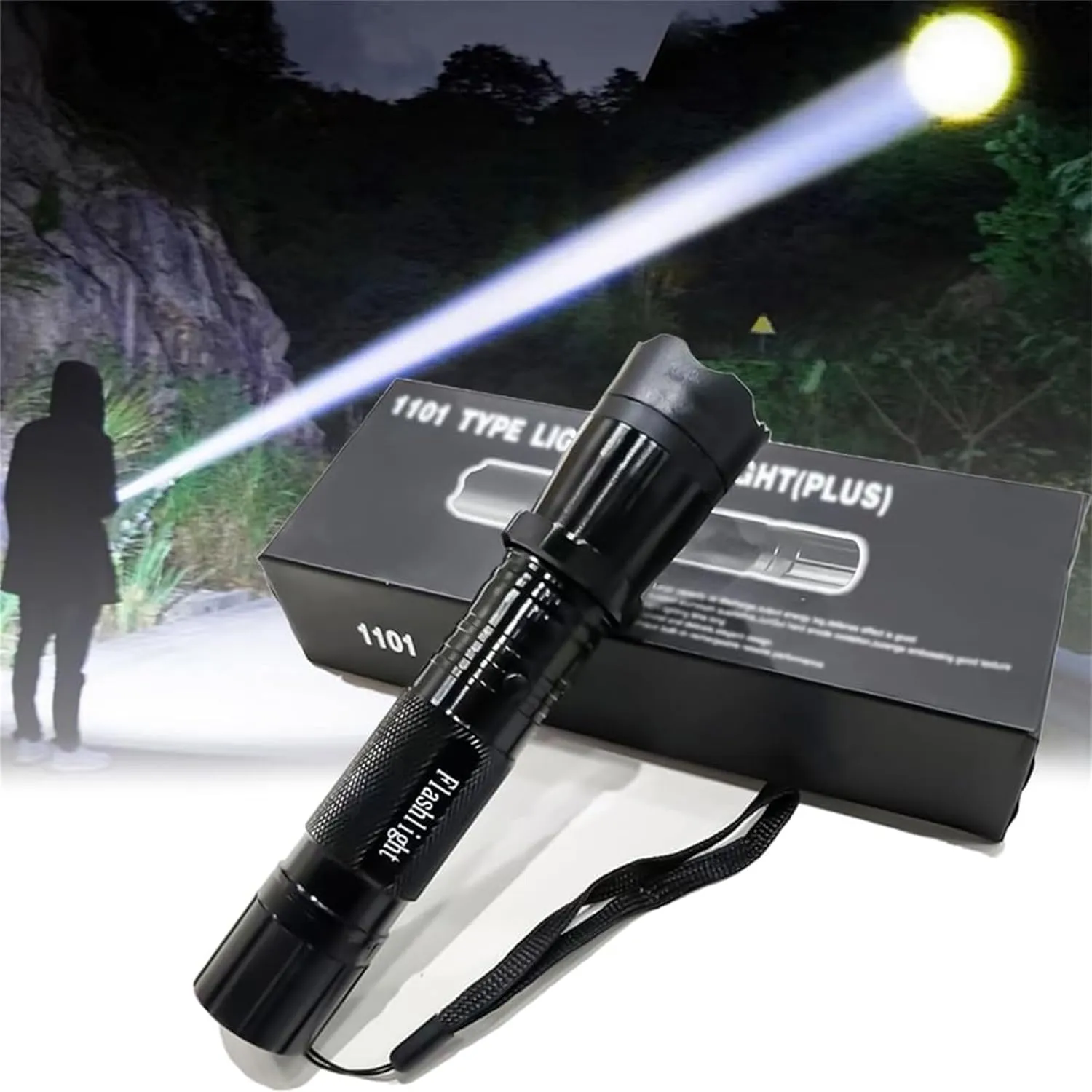 Gootatic Voltguard V95 Stun Torch, Light The Way, Gootatic Stun Flashlight, 2025 The Ultimate Survival Flashlight, USB,for Home, Camping, Fishing, Car Essentials and Survival Kits (1Set)
