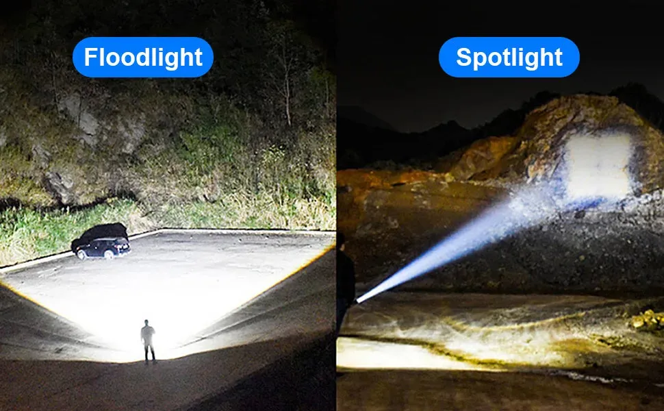 Goreit Flashlight P70. - 990000 Lumens, Rechargeable