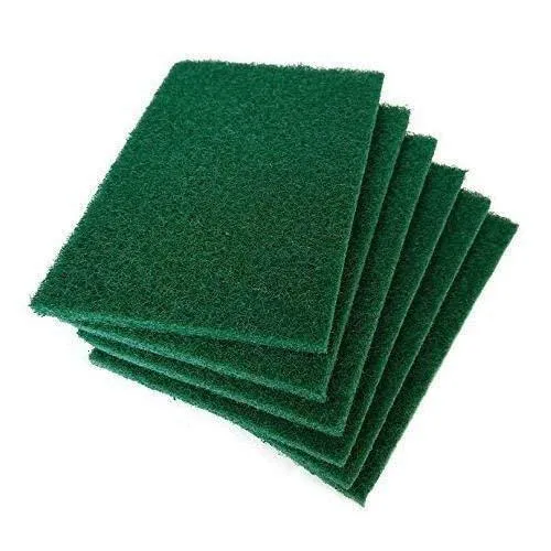 Green Kitchen Scrubber Pads for Utensils and Tiles