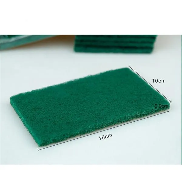 Green Kitchen Scrubber Pads for Utensils and Tiles
