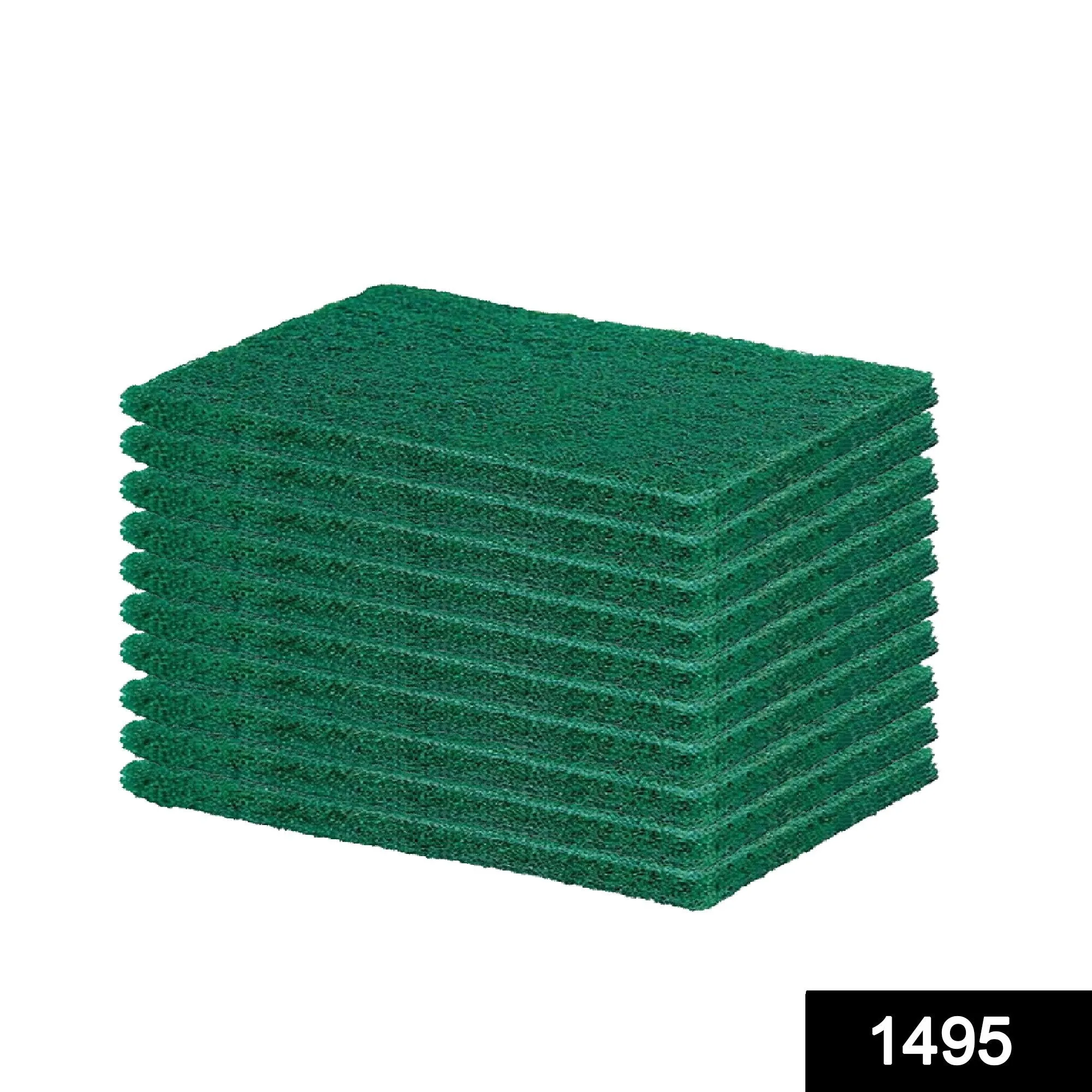 Green Kitchen Scrubber Pads for Utensils and Tiles