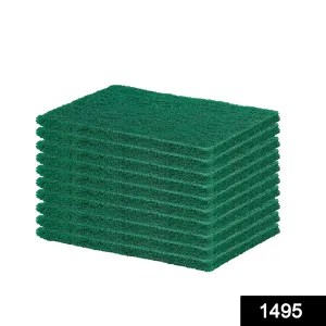 Green Kitchen Scrubber Pads for Utensils and Tiles