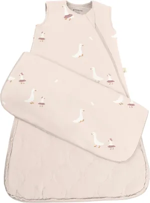 GUNAMUNA günamüna Unisex Baby, Toddler Wearable Blanket, Sleeping Bag Bamboo Rayon, Sleep Sack with Diaper Zipper, 1.0 TOG