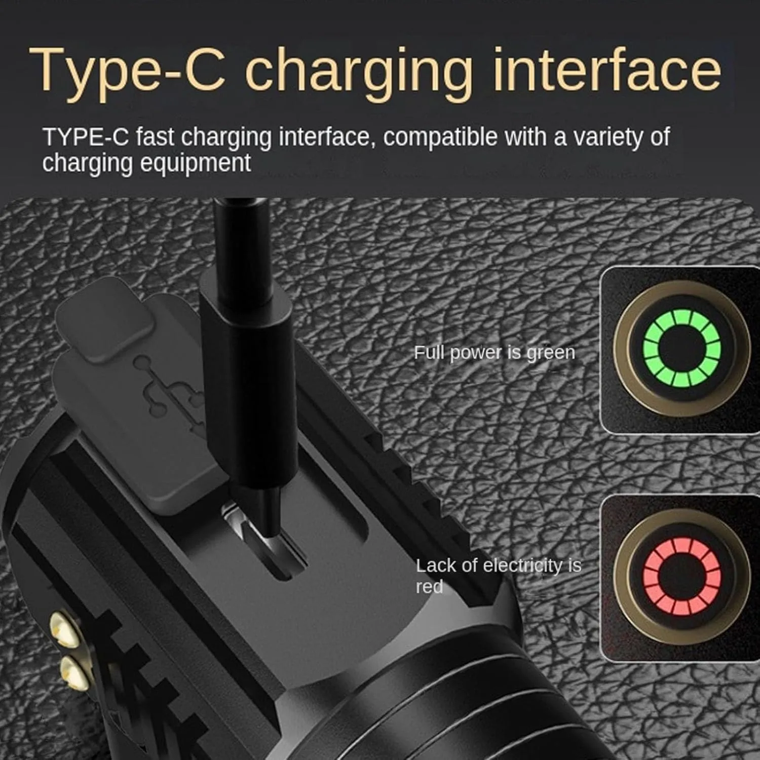 GUSHYjkh High Powered Torches, LED Flashlight, Rechargeable, Compact, 1600 Lumens, 200m Range, 2 x 18350 Li-ion Battery, IPX5 Waterproof, Magnetic Base & Clip, Compact Design, Emergency & Outdoor Use