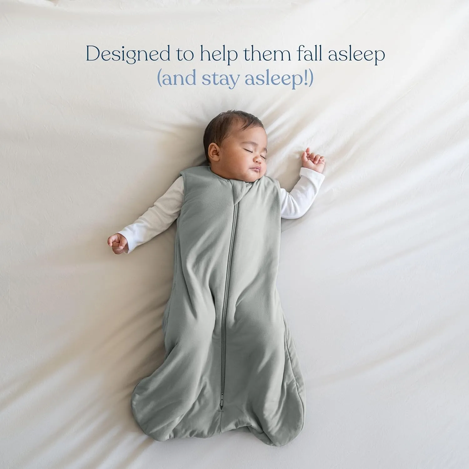 HALO Sleepsack Supersoft Wearable Blanket, Viscose Made from Bamboo, Sleeping Bag for Babies, 1.5 TOG, 0 – 6 Months, Small, Dusty Pink