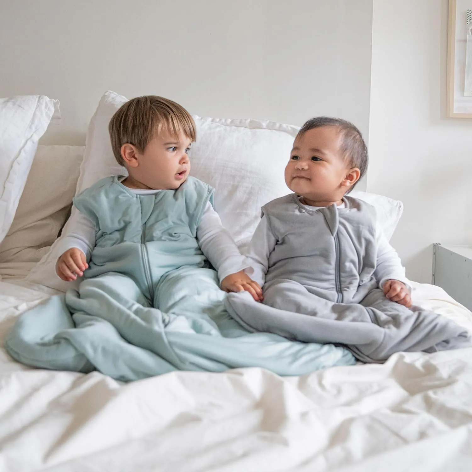 HALO SleepSack SuperSoft Wearable Blanket, Viscose Made From Bamboo, Sleeping Bag for Babies, 1.5 TOG, 18 – 24 Months, X-Large, Storm Grey