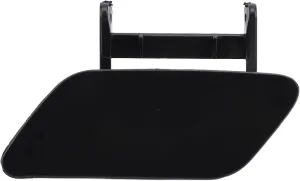Headlight Washer Cover Cap Headlight Washer Cap Long Lasting Impact Resistant Black Headlamp Washer Nozzle Cover for ML-Class W166 2012 2013 2014 to 2015(Right)