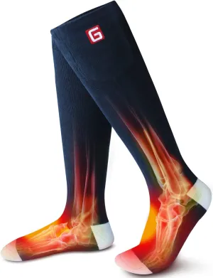 Heated Socks Women Electric Battery Socks Thermal Insulated Socks for Arthritis, Winter Thick Warm Cotton Sox Heating Foot Warmer, Unisex & USA 6-13 Size