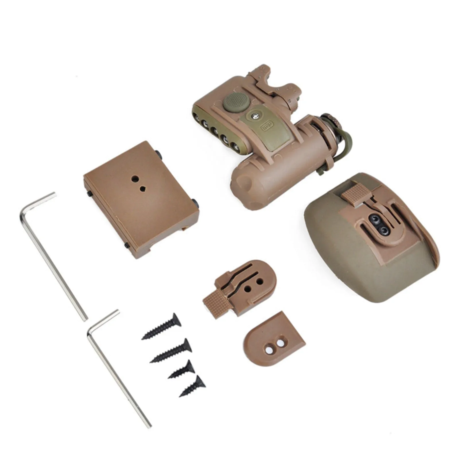 Helmet Flashlight IFF Signal Light