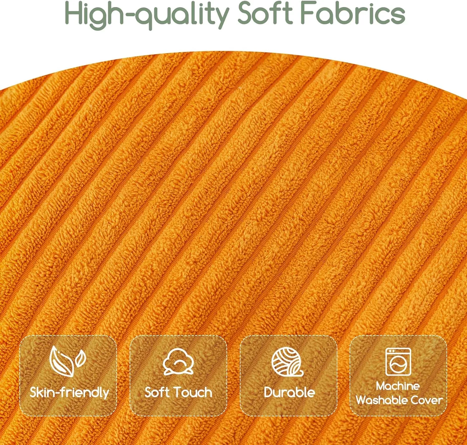 HIGOGOGO Giant Bean Bag Chair Bed for Adults,Convertible Beanbag Folds from Lazy Chair to Floor Mattress Bed,Large Floor Sofa Couch for Adult,Couples,Family,High-Density Foam Filling, Machine Washable