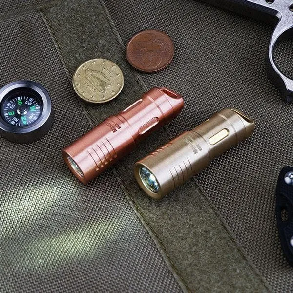 Illumine X3 (Old Version) 130 Lumens Mini Rechargeable Cu Keychain Flashlight