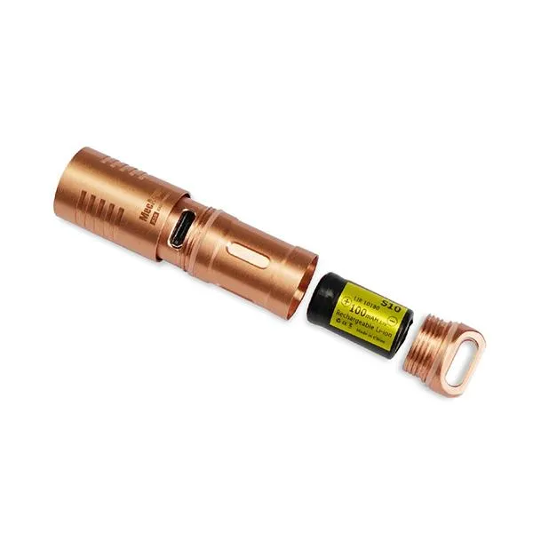 Illumine X3 (Old Version) 130 Lumens Mini Rechargeable Cu Keychain Flashlight