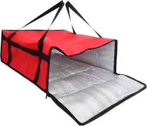 Insulated Pizza Bag Large Capacity Food Warmer Bag for Takeout for Cold or Warm Food