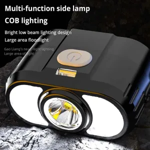 IPX4 150LM Camping Prompt response Flashlight Headlamp Portable With Waterproof Waterproof Rechargeable Wo.. Magnet