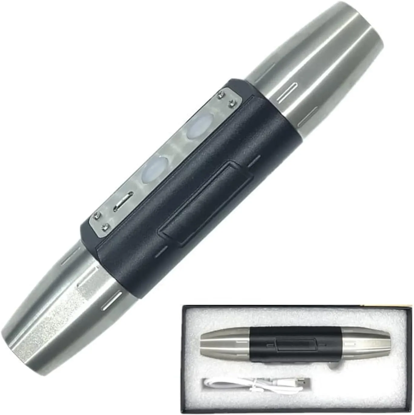 Jade Jewelry Gemstone Identification Light Professional Jade Appraisal Flashlight LED UV 365nm 395nm Yellow White Flashlights