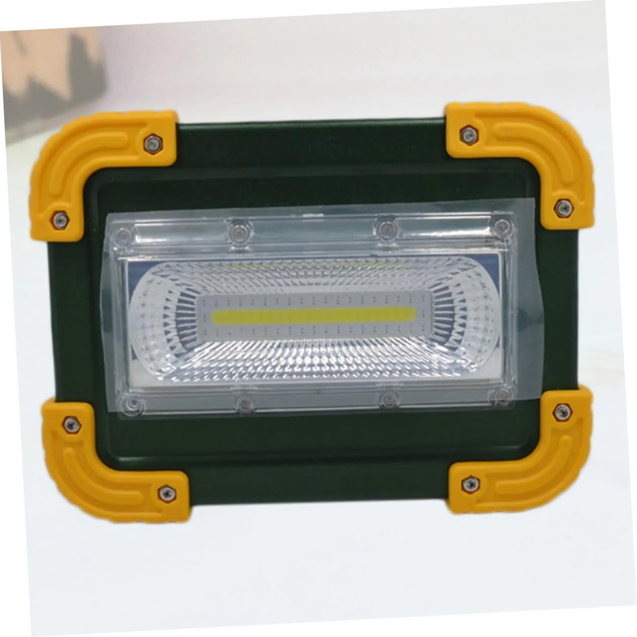 jojofuny Searchlight Flashlight 30w Outdoor Camping Light Solar-Powered Emergency Lamp for Hiking Outdoor Home and Travel