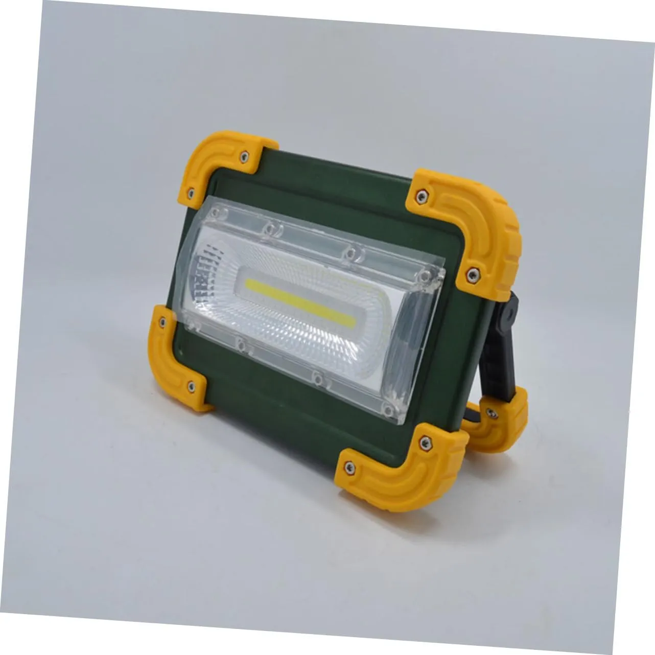 jojofuny Searchlight Flashlight 30w Outdoor Camping Light Solar-Powered Emergency Lamp for Hiking Outdoor Home and Travel