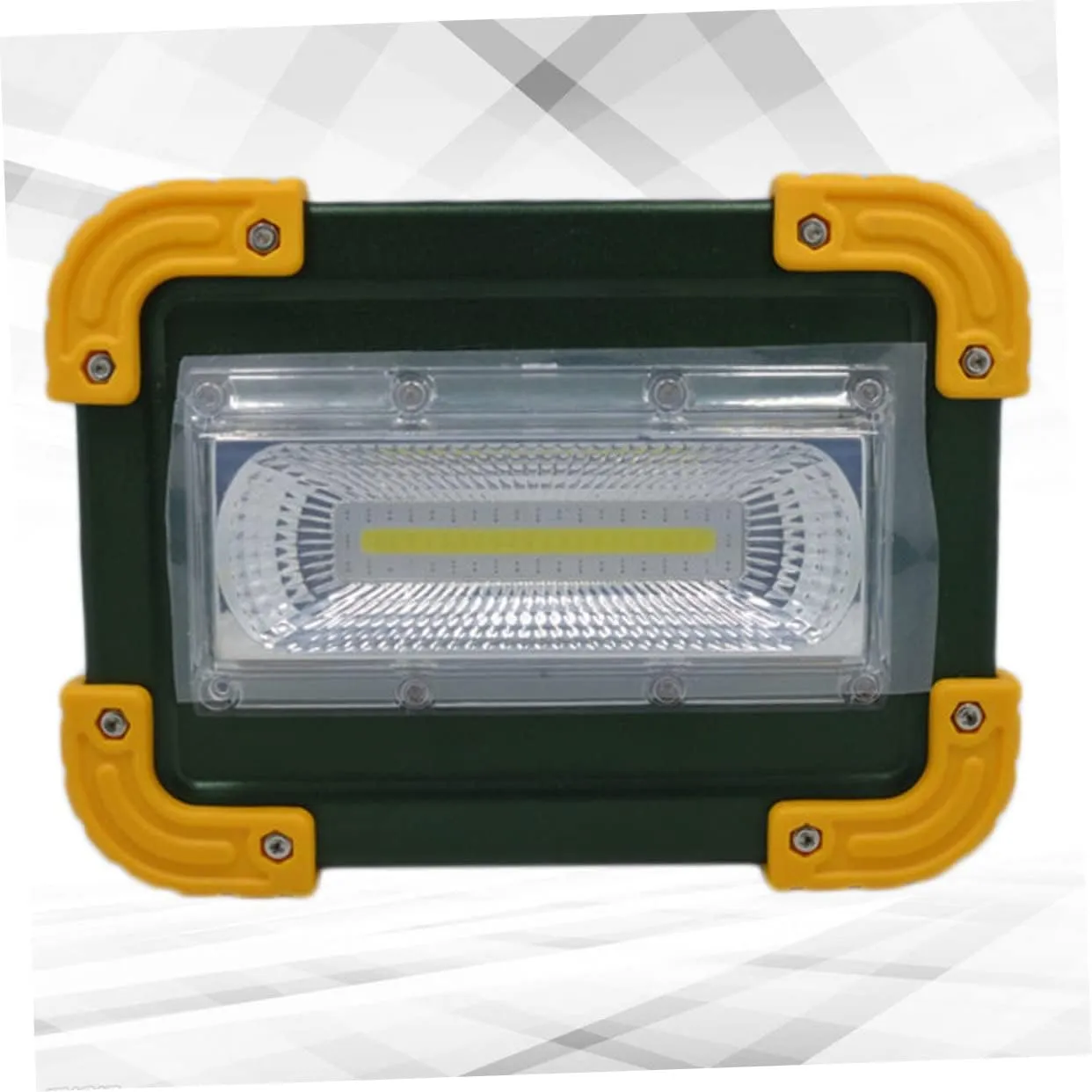 jojofuny Searchlight Flashlight 30w Outdoor Camping Light Solar-Powered Emergency Lamp for Hiking Outdoor Home and Travel