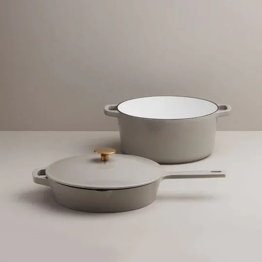 Kana Lifestyle: 3 Piece Cast Iron Cookware Set