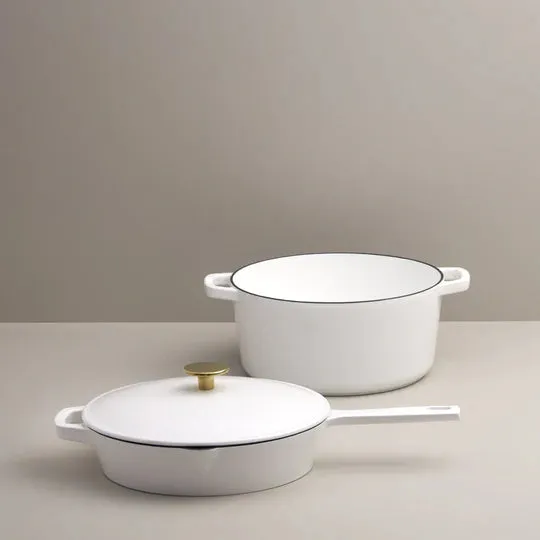 Kana Lifestyle: 3 Piece Cast Iron Cookware Set